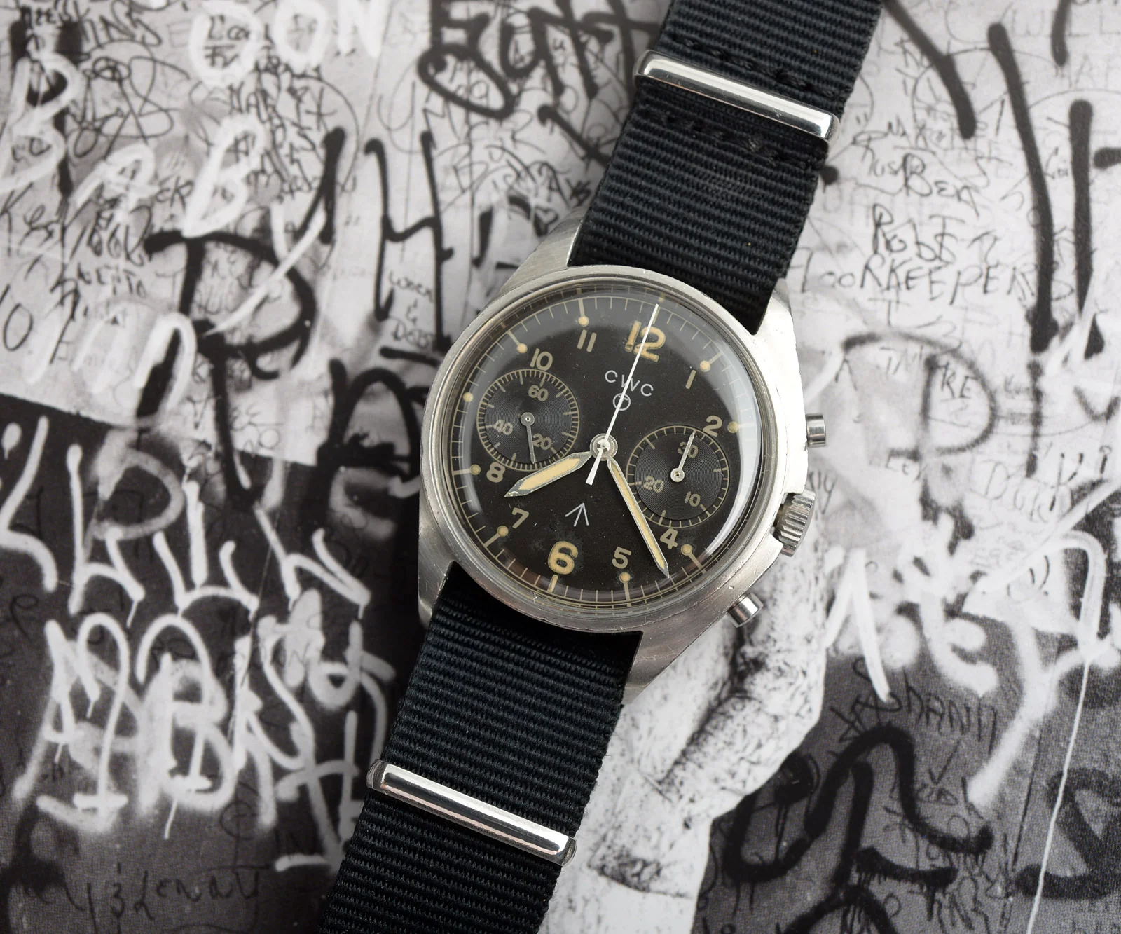CWC Royal Navy chronograph (1980) - Image 4