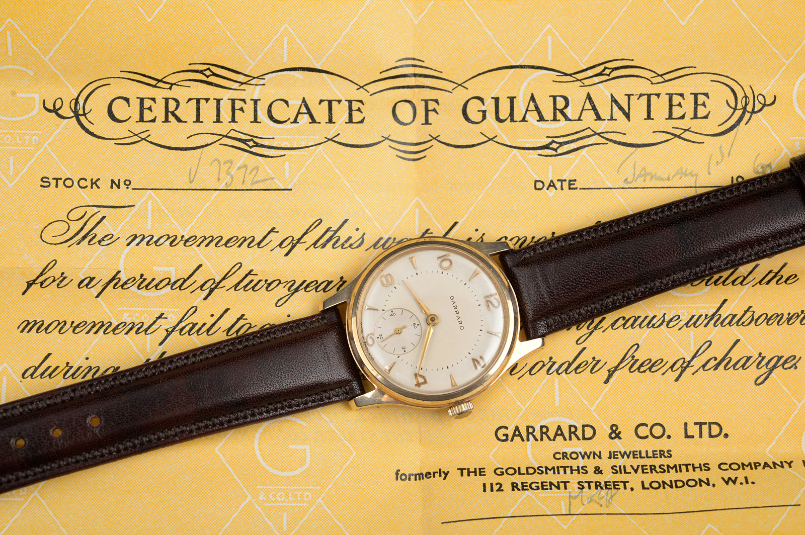 Smiths for Garrard aquatite (1959) - Image 9