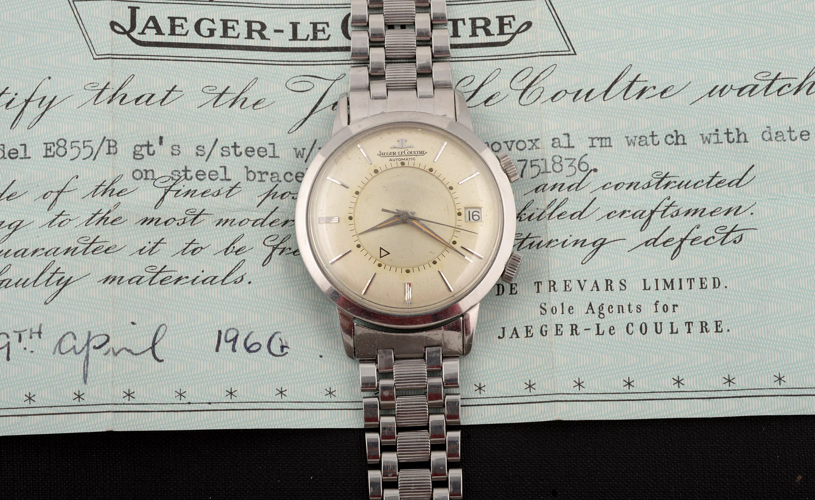 Jaeger LeCoultre Memovox (1966) - Image 2