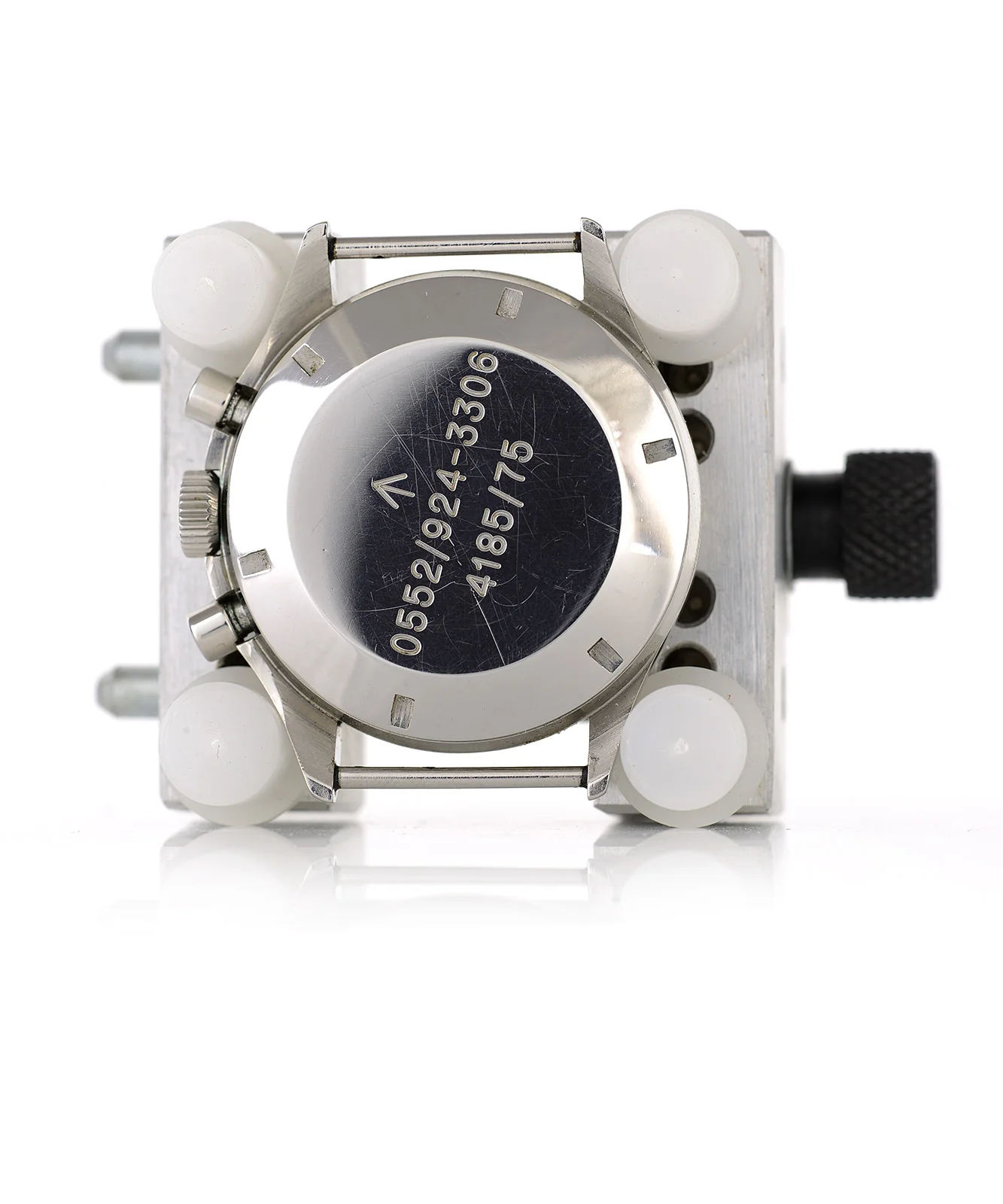 Lemania two button military issue Chronograph (1975) - Image 3