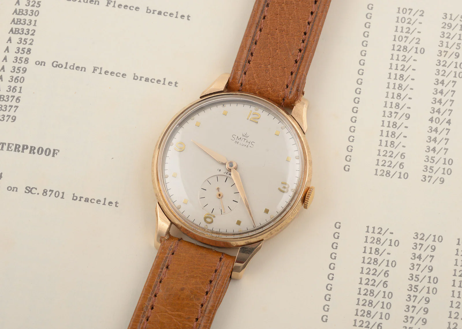 Smiths oversized 18 jewel (1953) - Image 4